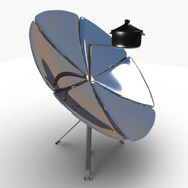 Parabolic dish (SK type) direct solar cooker. Courtesy: Taylormade